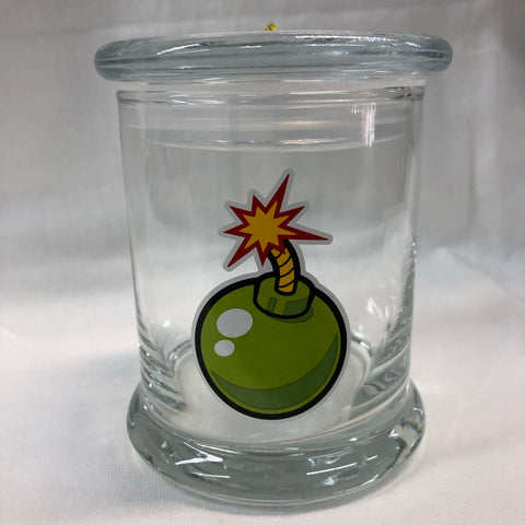 Bomb Fuse Glass Jar