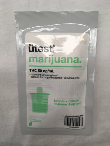 UTest Single Panel Marijuana THC 50 ng/mL Drug Test