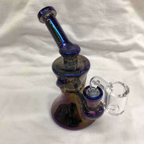 Red Eye Tek 6" Tall Terminator Finish Gamma Concentrate Recycler