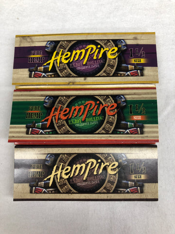 Hempire 1 1/2 Hemp Rolling Papers