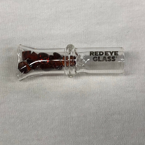 Red Eye Glass Small & Large Bling Joint Tips