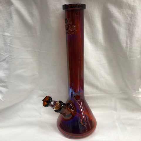 Gear Premium 15” Tall 7mm Thick Beaker Tube With Debossed Logo