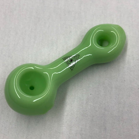 Red Eye Glass 3.5” Donut Hand Pipe