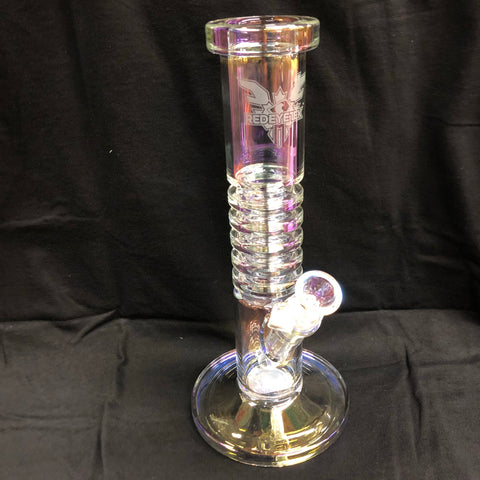 Red Eye Tek 12" Tall Metallic Terminator Finish Radiation Straight Tube