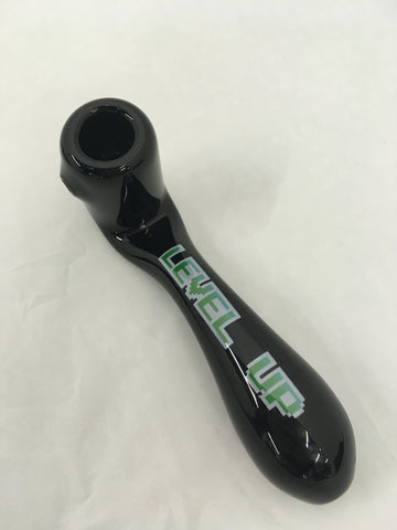 Black Sherlock Sayings Glass Pipe