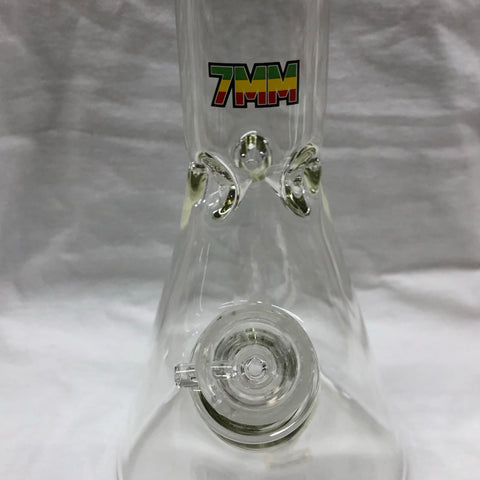 Irie 15" Tall 7mm Thick Beaker Tube