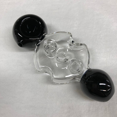 Red Eye Glass 4.5" Swiss Disc Hand pipe