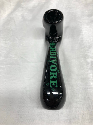 Black Sherlock Sayings Glass Pipe