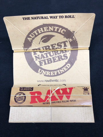 RAW Classic Artesano Pack (Tray/Papers/Tips, King Size Slim)