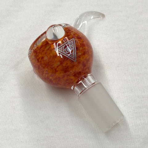 Red Eye Glass 14mm Glass on Glass Frit Pull-Out