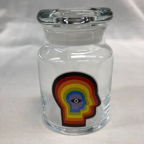 Rainbow Mind Glass Jar