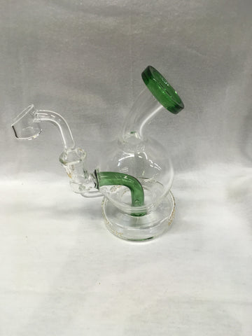 GEAR 5.5" Tall Orb Banger Hanger W/UFO Perc & Quartz Banger