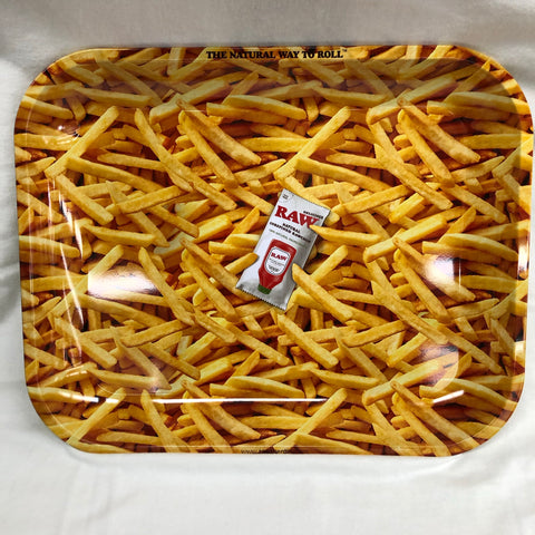 RAW French Fries Rolling Tray