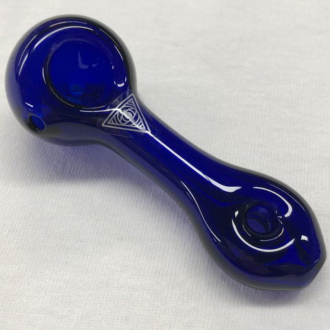 Red Eye Glass 3.5” Donut Hand Pipe