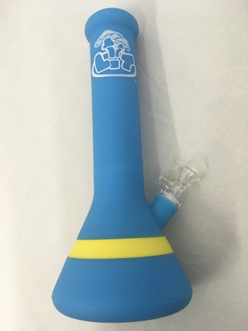 LIT 12” Tall Silicone Beaker Bong