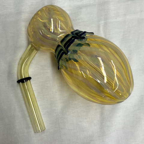 Clear and Yellow Bubbler 12mm Bowl