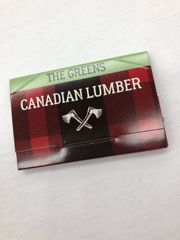 The Canadian Lumber Company "The Greens" 1 1/4 Size Rolling Papers