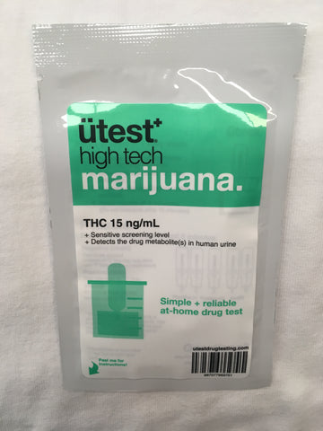 UTest Single Panel Marijuana THC 15 ng/mL Drug Test