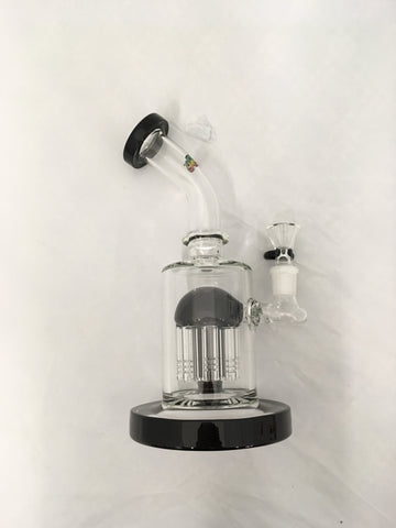 iRie 9” Tall Overstand Bubbler w/ 8 Arm Tree Perc