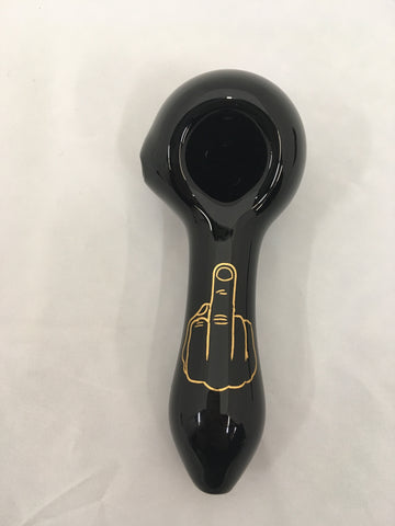 3.5” Bling Tattoo Glass Pipe
