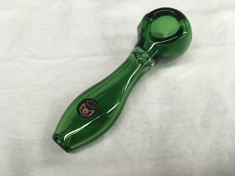 4.5" Honeydew Flatty Glass Pipe