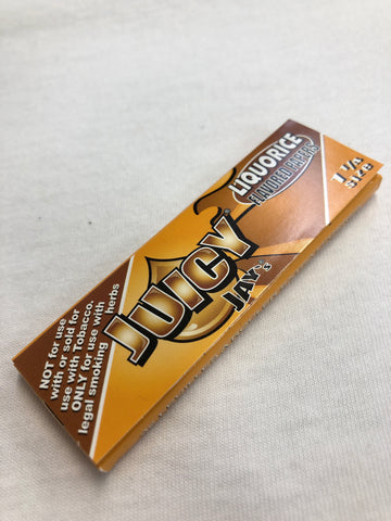 Juicy Jay's 1 1/4 Liquorice Flavored 1 1/4 Size Rolling Papers