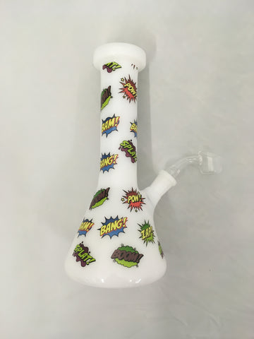 Red Eye Glass 8.5” Tall Comic Concentrate Beaker Tube
