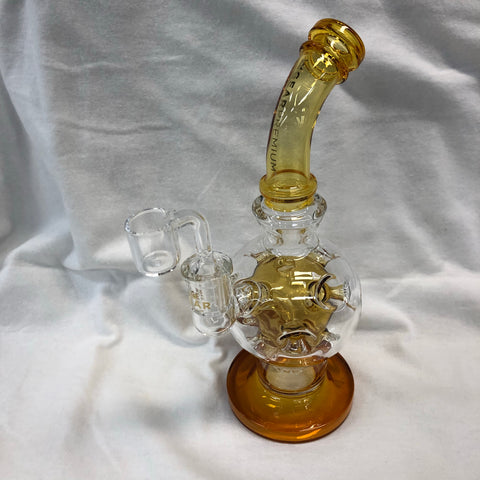 GEAR Premium 10" Tall Swiss Globe Concentrate Rig W/UFO Perc