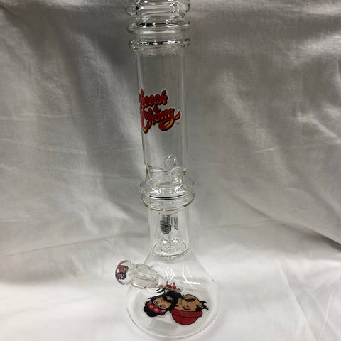 Cheech & Chong Glass 15" Tall Trippin' In Court Tube