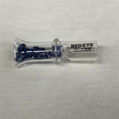 Red Eye Glass Small & Large Bling Joint Tips