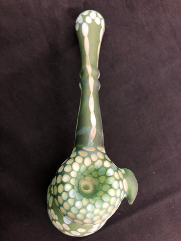 Frosted Glass Bubbler Pipe