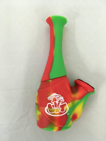 LIT Silicone 6" Tall Water Pipe