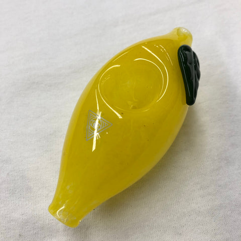 Red Eye Glass 4" Lemon Hand Pipe