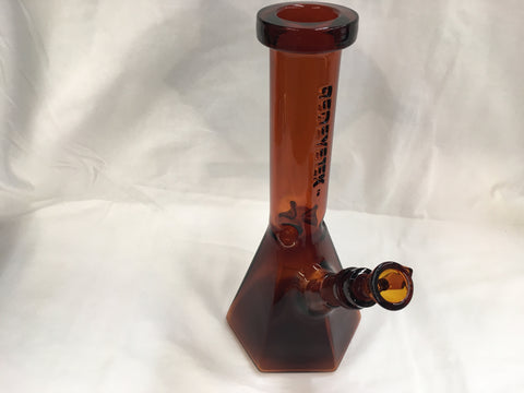 Red Eye Tek 15" Tall Hextatic Tube w/ 6 Sided Pyramid Base & Embosse