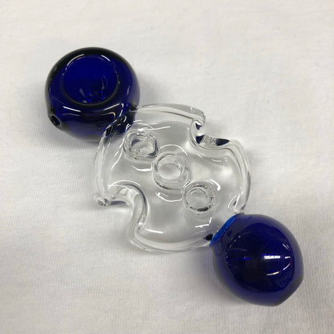 Red Eye Glass 4.5" Swiss Disc Hand pipe