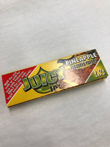 Juicy Jay's 1 1/4 Pineapple Flavored 1 1/4 Size Rolling Papers
