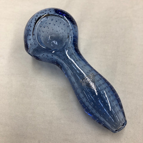 Red Eye Glass 4" Bubble Trouble Hand Pipe