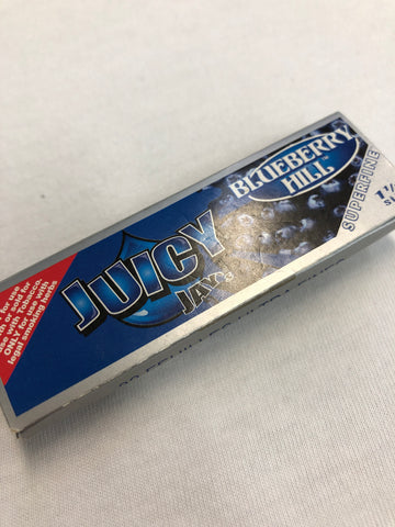 Juicy Jay's Superfine 1 1/4 Blueberry Hill Flavored Rolling Papers