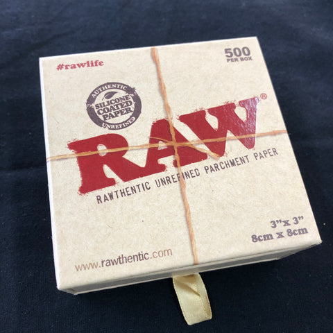 RAW Parchment Paper Boxes