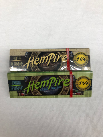 Hempire 1 1/4 Hemp Rolling Papers