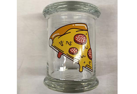 Pizza Glass Jar