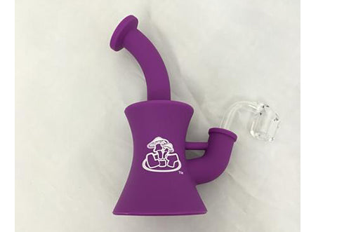 LIT Silicone Bubbler with Quartz Banger