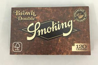 Smoking Browns Unbleached Single Wide Rolling Papers