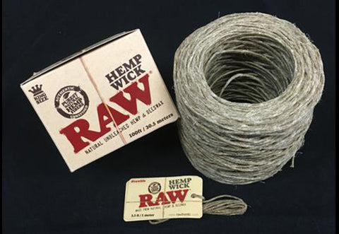 RAW Hemp Wick