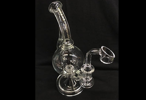 GEAR Premium 8" Tall Seduction Concentrate Bubbler W/Shower head Perc