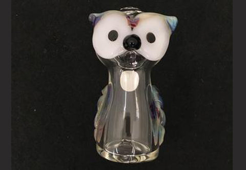 Hooter Glass Hand Pipe