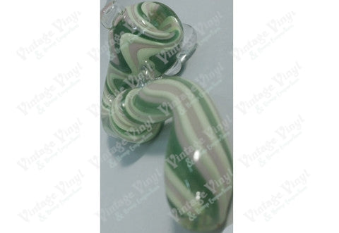 Custom White Grey and Green Striped Sherlock