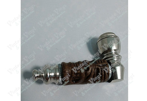 Metal Pipe with Wooden Mask Center Peice