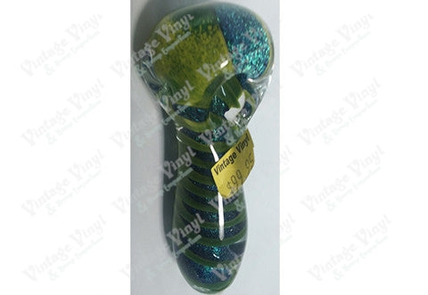 Custom Green and Blue Sparkled Spoon