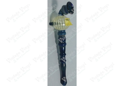 Custom Yellow and Blue Long Pipe